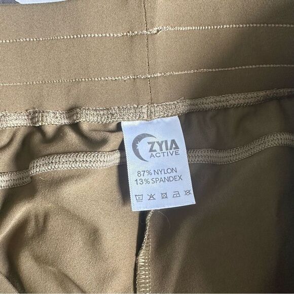 Zyia Active Size Small Olive Green Jogger Sweatpants - Picture 4 of 4